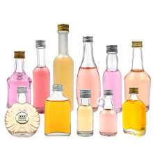 Wholesale Wine Whisky Vodka Spirit Liquor Glass Bottle with Lids